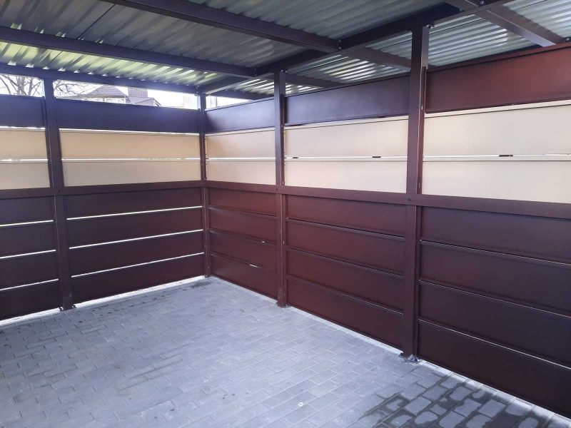 СТАЛЕВІ КОНСТРУКЦІЇ НАВІСІВ 