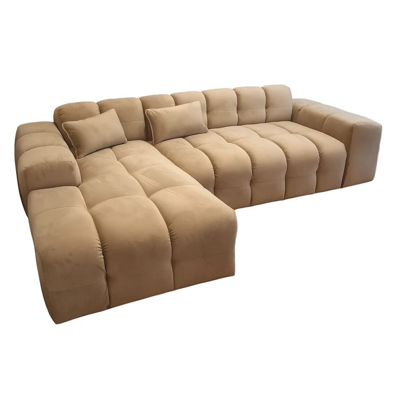 GESTOFFEERDE HOEKMEUBELS 